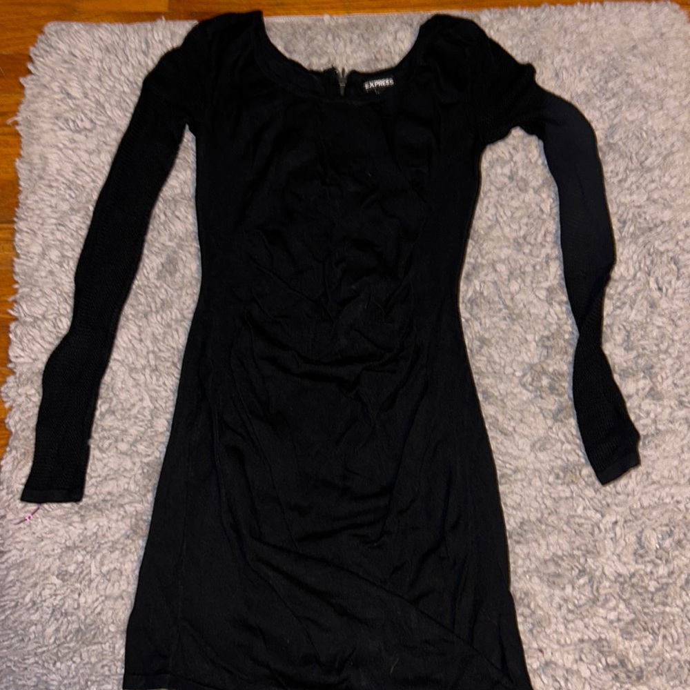 body con black dress size small